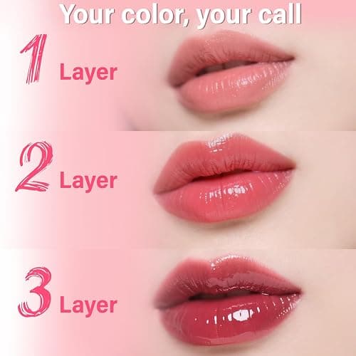 nakido Lip Stain - Lip Stain Peel Off | Waterproof, Transfer-Resistant, Smudge-Proof | Precise Application, One-Peel Finish | Long Lasting Lip Liner Stain for All-Day Color Hold（Coral Pink） - Coral Pink thumbnail 5