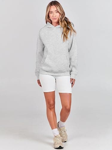ANRABESS Women Hoodies Oversized Fleece Long Sleeve Comfy Casual Basic Pullover Sweatshirts 2025 Fall Outfits Y2K Clothes thumbnail 6