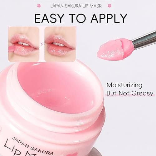 Skin Care Set Sakura Women Beauty Gift Sets Korean Skin Care Kit- Cleanser,Serum,Face Cream,Toner,Eye Cream,Mud Mask-Skin Care Routine Kit (One Size, Cherry Blossom-StyleB-Luxury Moisturizing) thumbnail 6