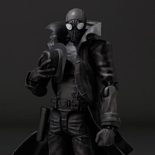 Spider-Man: Spider-Bath SV Action Spider-Man Noir Action Figure, Non-scale, ABS & PVC, Pre-painted Complete Action Figure thumbnail 8