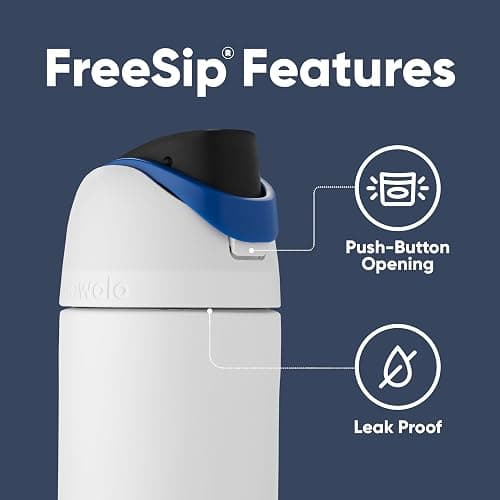 Owala Star Wars FreeSip Insulated Stainless Steel Water Bottle with Straw for Sports and Travel, BPA-Free, 24-Ounce, Stormtrooper thumbnail 5