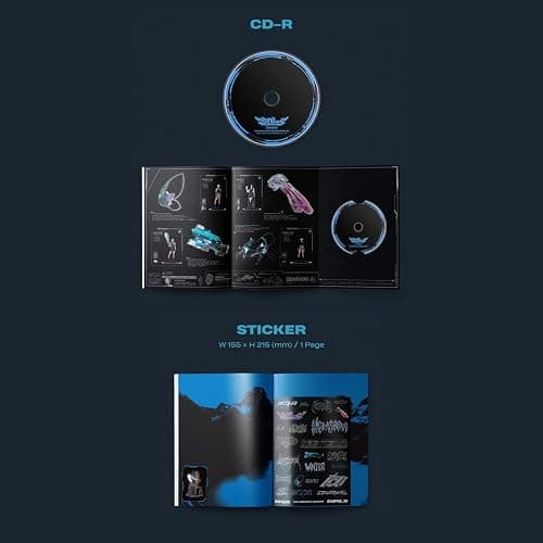 aespa - 2nd Mini Album [Girls] (KWANGYA Ver.) Photo Book + CD-R + Sticker + Folded Poster + Polaroid Card + Photo Card + Poster + 2 Pin Button Badges + 4 Extra Photocards thumbnail 4