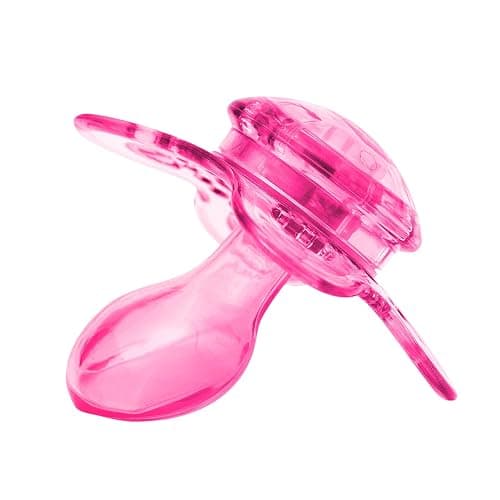 LittleForBig Bigshield Generation-3 Big Sized Pacifier Candy Gloss 2 Paci Pack - Pink and Green thumbnail 6