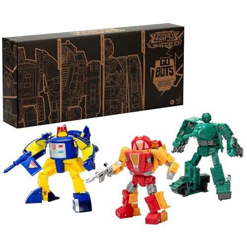 Transformers Generations Selects Legacy United Deluxe Class Go-Bot Guardians 3-Pack Action Figures - Image 1