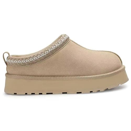 Women's Slippers Platform Mini Boots Short Ankle Boot Fur Fleece Lined House slippers Anti-Slip Boot For Outdoor thumbnail 5