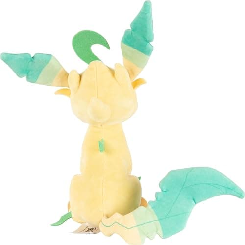 Pokemon Leafeon Plush - 8-Inch Soft Plush with Authentic Details thumbnail 4