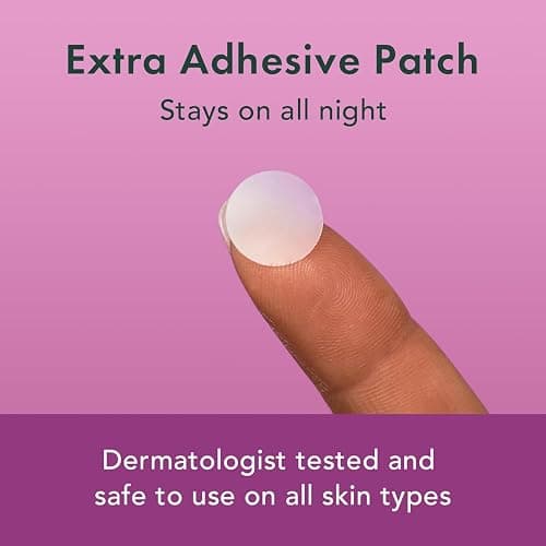 Rael Pimple Patches - Miracle Overnight Spot Cover, Thicker & Extra Adhesion, Hydrocolloid Acne Treatment for Face, Zits & Blemishes, Korean Skin Care, Vegan & Cruelty-Free, 3 Sizes (104 Count) - 104 Count (Pack of 1) thumbnail 3