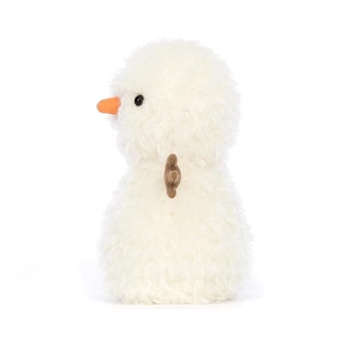 Jellycat Little Snowman Stuffed Toy, 7 inches - Snowman Plush - Classic Children's Toy Décor thumbnail 2