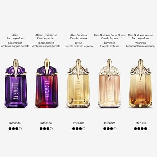 MUGLER Alien Eau de Parfum per Donna, Ambrato, Legnoso e Floreale, Casherman, Ambra e Gelsomino, Fragranza Straordinaria, Mistica e Senza Tempo, Ricaricabile thumbnail 5