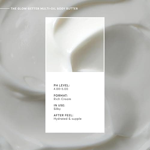 Naturium The Glow Getter Whipped Multi-Oil Body Butter, Firming Cream & Body Moisturizer with Shea Butter, 7.7 fl oz thumbnail 2