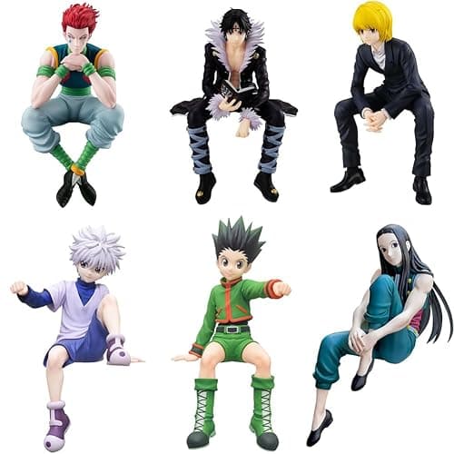 QAHEART Gon Killua Zaoldyeck Figures Chrollo Lucilfer Anime Figure Statues Gon Freecss Anime Action Figurine Ornaments for Fans thumbnail 3