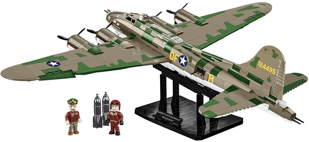 COBI Historical Collection WWII Boeing™ B-17F Flying Fortress™ Memphis Belle Aircraft - Executive Edition 49,5x14x66 cm thumbnail 9