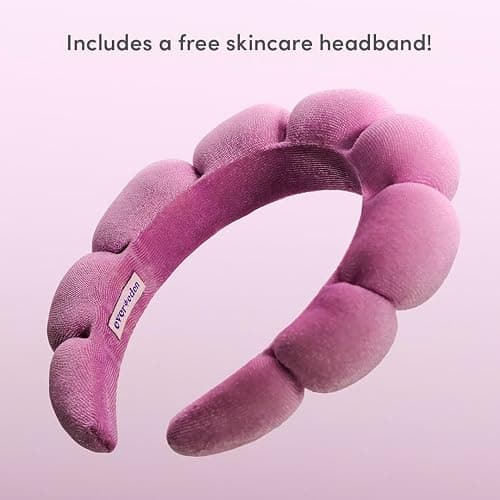 Evereden Kids Healthy Morning Duo Spa Headband for Girls: Clean & Vegan Skin Care Bundle | Cloud Face Wash + SPF 20 Mineral Face Cream | Non-Toxic | Easy-to-Use Skincare thumbnail 9