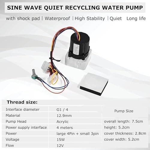 Water Cooling Kit for PC - 240mm Heat Sink CPU Water Block LED Fan Computer Cooling Kit Water Chiller Water Cooling Systems thumbnail 7