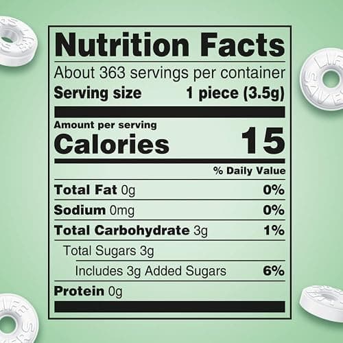 LIFE SAVERS Mints, Bulk Hard Candy Wint-O-Green Breath Mints, 44.93 oz Party Size thumbnail 2