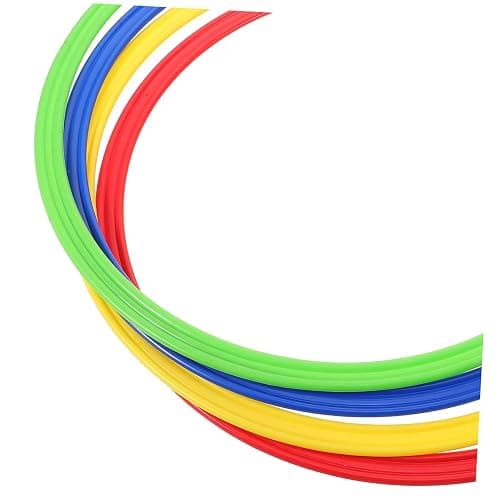 Abaodam 4pcs Soccer Agility Rings Training Hoops for Football Agility Training and Skill Development thumbnail 3