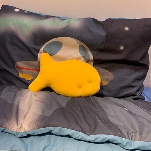 Snack Plushies Cheddar Fish Cracker Plush Toy – 10” Soft & Huggable Stuffed Animal Pillow – Cute Snack-Inspired Cuddly Gift for Kids & Adults thumbnail 8