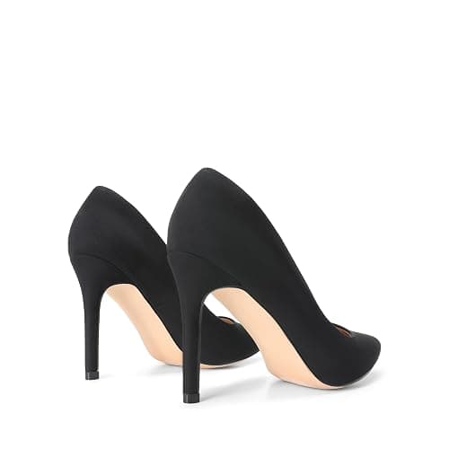 Dream Pairs Escarpins à Bout fermé à Talons Hauts pour Femme Bout Pointu thumbnail 6