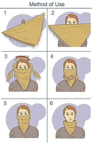 Desert Scarf / 100% Cotton Keffiyeh Scarf Wrap for Men And Women thumbnail 6
