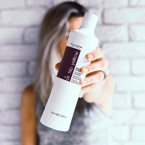 Fanola No Yellow Shampoo & Nutri Care Restructuring Deep Conditioner 11.8 oz / 2pk - Anti Brass Depositing Purple Shampoo Toner for Blonde & Damaged Hair thumbnail 2