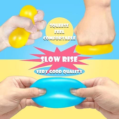 2Pcs Stress Cube Glow in The Dark Toys,Stress Balls for Adults Kids,Squishy Fidget Toys with Super Solid Squishy,Sensory Toy,Ice Cube Toy,High Density Squeeze Balls(Blue + Purple) thumbnail 3