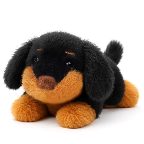 Mushymallow Adorable Plush Dachshund Dog Stuffed Animal Soft Plush Toy Cute Birthday Gifts for Boys Girls Kids Toddlers - Image 1