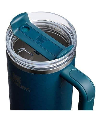 STANLEY Quencher H2.0 Tumbler with Handle and Straw 40 oz | Flowstate 3-Position Lid | Cup Holder Compatible for Travel | Insulated Stainless Steel Cup | BPA-Free | Ponderosa Star thumbnail 3