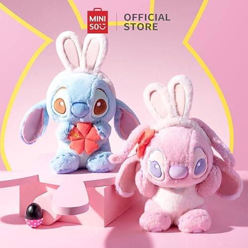 MINISO 11'' Lilo & Stitch Collection Costume Changing Bunny Plush Toy, Mini Stuffed Animal Enthusiasts thumbnail 2