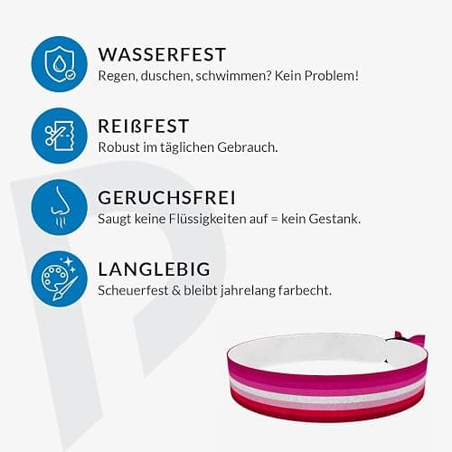 Druck-Palast LGBTQ Lesbian Stoffarmband - Satin Armband - Wasserfest & Langlebig - Regenbogen Farben - Pride Armband - Freundschaftsarmband - Geschenk für Lesben - Unisex - Trendy thumbnail 2