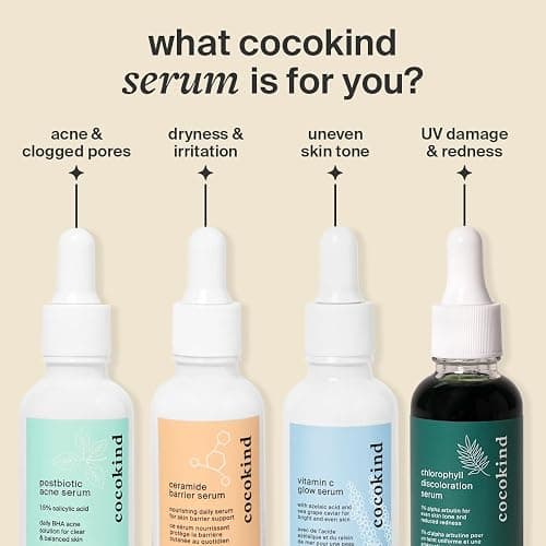 Cocokind Ceramide Barrier Serum, More Hydrating Than Hyaluronic Acid, Serum to Reduce Dryness, All Skin Types including Sensitive Skin, Fragrance Free, Cruelty Free, 1 fl oz thumbnail 6