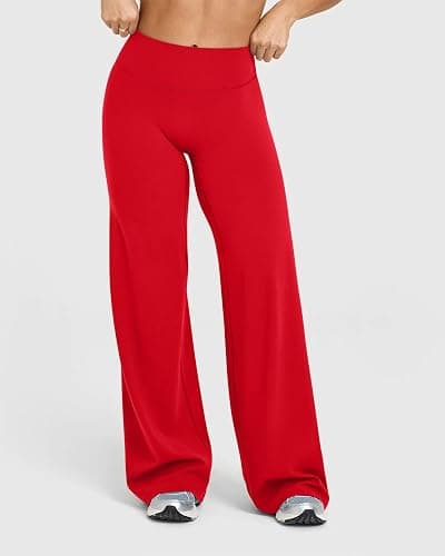 OQQ Yoga Pants Women High Waist Stretch Casual Soft Straight Leg Bottoms thumbnail 2