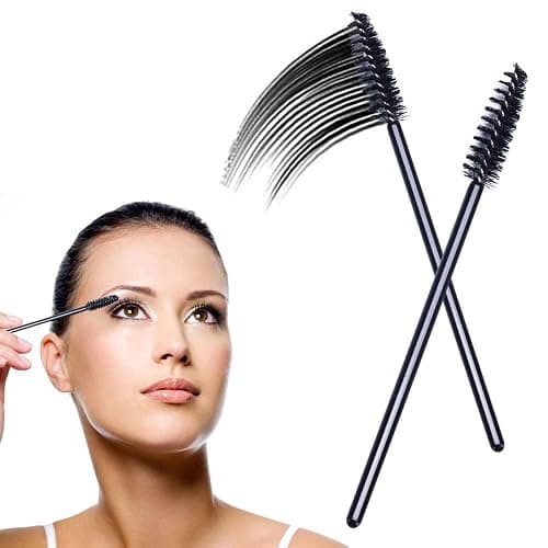 BTYMS 100 Pcs Disposable Eyelash Spoolies Brush Mascara Applicator Lash Wand Lashes Brush Eyebrow Spooly for Extension thumbnail 4