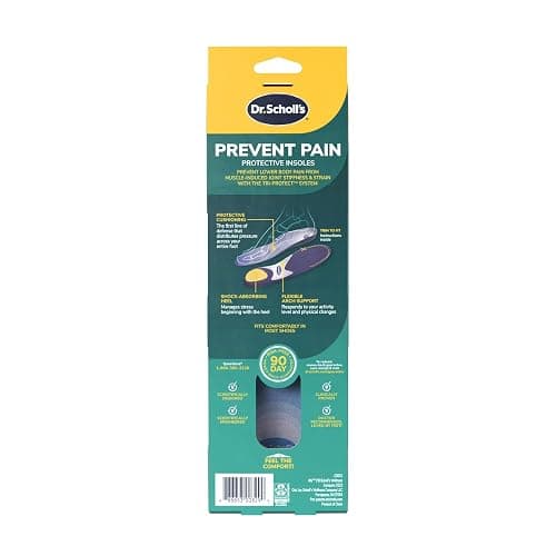Dr. Scholl’s Prevent Pain Insoles for Women, Size 6-10, 1 Pair: The Only Proven Insole to Prevent Lower Body Pain - Arch Support Shoe Inserts for Women, Protect Against Lower Back, Knee and Foot Pain thumbnail 9
