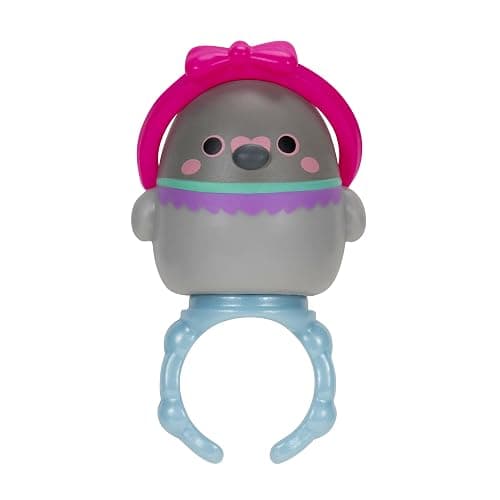 Squish-a-longs 8 Pack (Style 1- W2) - (8) 1” Mini-Squish with (2) Accessories, (1) Ring, and a Collector’s Guide - Collect, Trade, & Play thumbnail 5