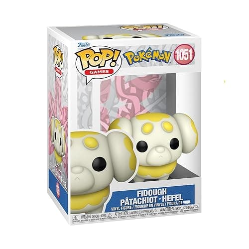 Funko Pop Games: Pokemon - Fidough - Collectable Vinyl Figure - Gift Idea - Official Merchandise - Toys for Kids & Adults - Video Games Fans - Model Figure for Collectors and Display - Image 1