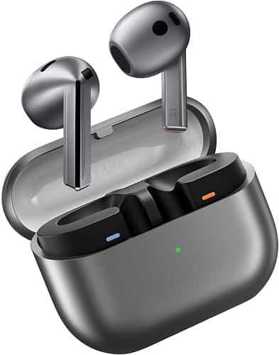 Samsung Galaxy Buds 3 Wireless Earbud Headphones - Silver - Image 1