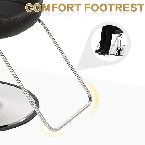 OmySalon Salon Styling Chair Heavy Duty for Stylist Hair Cutting, Hydraulic Barber Swivel Chair, Hairdressing Tattoo Beauty Spa Equipment thumbnail 7