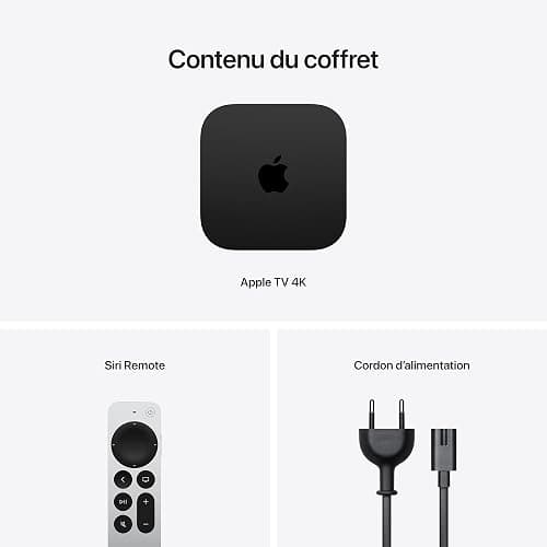 Apple 2022 Apple TV 4K Wi‑FI avec 64 Go de Stockage (3e génération) thumbnail 6