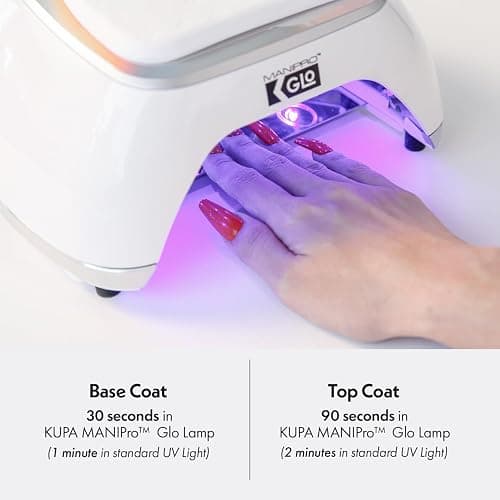 KUPA GelFinity Gel Top Coat Gloss Finish, No-Wipe High Gloss Shine Soak-Off Sealer for UV/LED Gel Polish, Chip-Resistant and Fade-Proof, 0.5 Fl Oz thumbnail 5