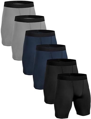 HovSiyla Compression Shorts Men Performance Sports Workout Athletic Running Underwear Shorts Spandex - Image 1