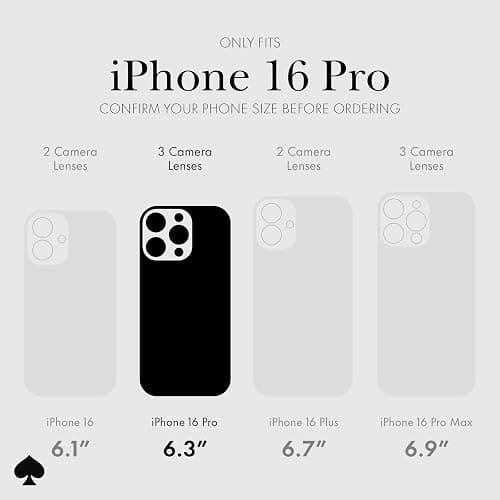 kate spade new york iPhone 16 Pro Case - Compatible with MagSafe - Designer Phone Case - Tortoise thumbnail 2