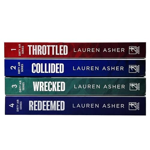 The Dirty Air Series 1-4 Books Collection Set By Lauren Asher (Throttled, Collided, Wrecked & Redeemed) thumbnail 2