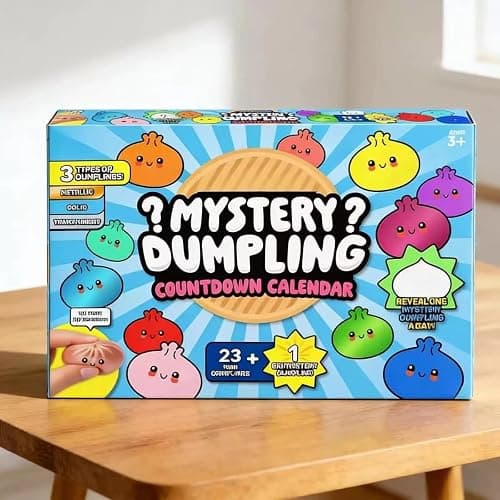 24 Grid Squishy Advent Calendar 2026 Countdown Calendar | Mini Kawaii Squeeze Dumpling, Stress Relief Fidget Squishies Gifts thumbnail 7