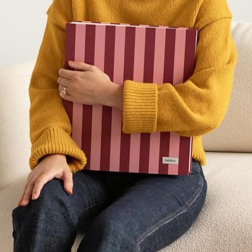DailyDocs Document Organizer Binder – Premium Linen Folder System with Full & Half-Page Envelopes for Important Papers, Passports, Birth Certificates & More thumbnail 2