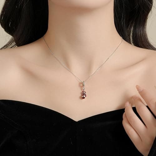 RZCXBS SpiderMan Pendant Necklace for Women and Man,Red Adjustable Spider Jewelry Chain,Ideal Spider Man's Pink Gift for spider man Fans,Cosplay,Daily Wear thumbnail 3