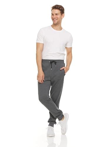 PURE CHAMP Mens Sweatpants 3 Pack Fleece Active Athletic Workout Jogger Sweatpants for Men with Zipper Pocket Size S-3XL thumbnail 2