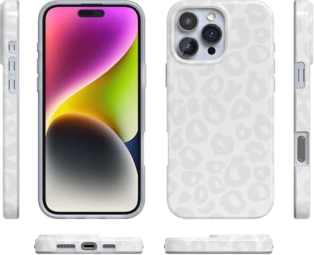 Casely iPhone 16 Pro Max Case | Into The Wild | White Snow Leopard | Classic Ultra Slim Case Design | Compatible with MagSafe thumbnail 8