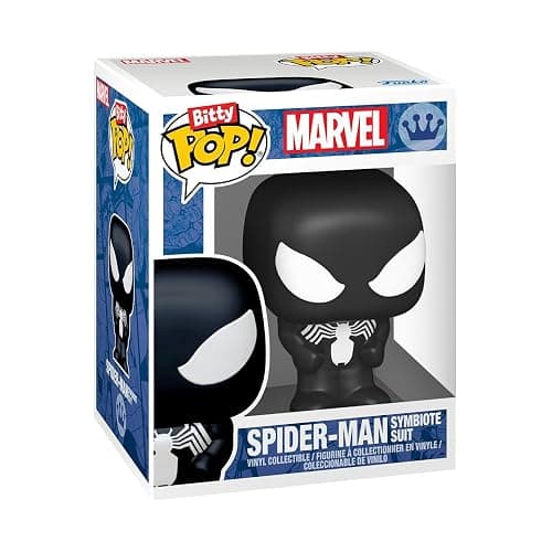 Funko Bitty POP! 4 Pack: Spider-Man - Parker Split, Superior | Official Superheroes Merch - Tiny 0.9 inch Figures with Display Shelf - Cake Topper, Party Bag and Stocking Filler Gift thumbnail 10