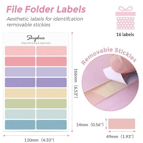 SKYDUE Accordion File Organizer, Expanding File Folder with 7 Pockets, Portable Receipt Paper Bill Document Organizer, Letter/A4 Size Filing Folder School Office Supplies, Lightpurple thumbnail 5