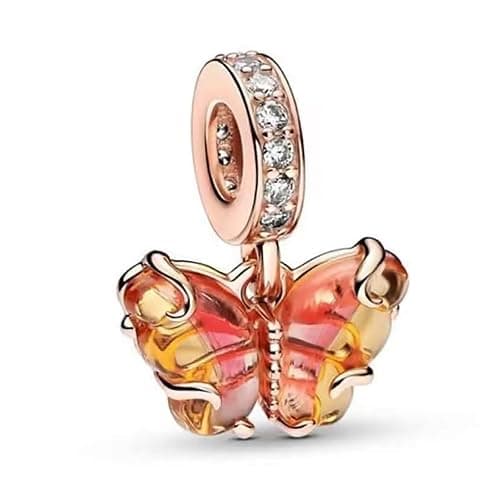 Amufer S925 Charms for Pandora Bracelets and Necklaces, Nature Plants Animals Sky Ocean, Gift for Women, for Birthday Anniversary Christmas St. Patrick's Day Easter Valentine's Day Mothers Day - Image 1